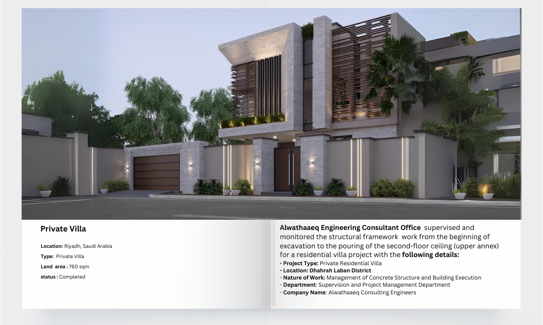 High-End Villa Construction Oversight